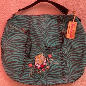 Large Betsey Johnson Hobo Handbag